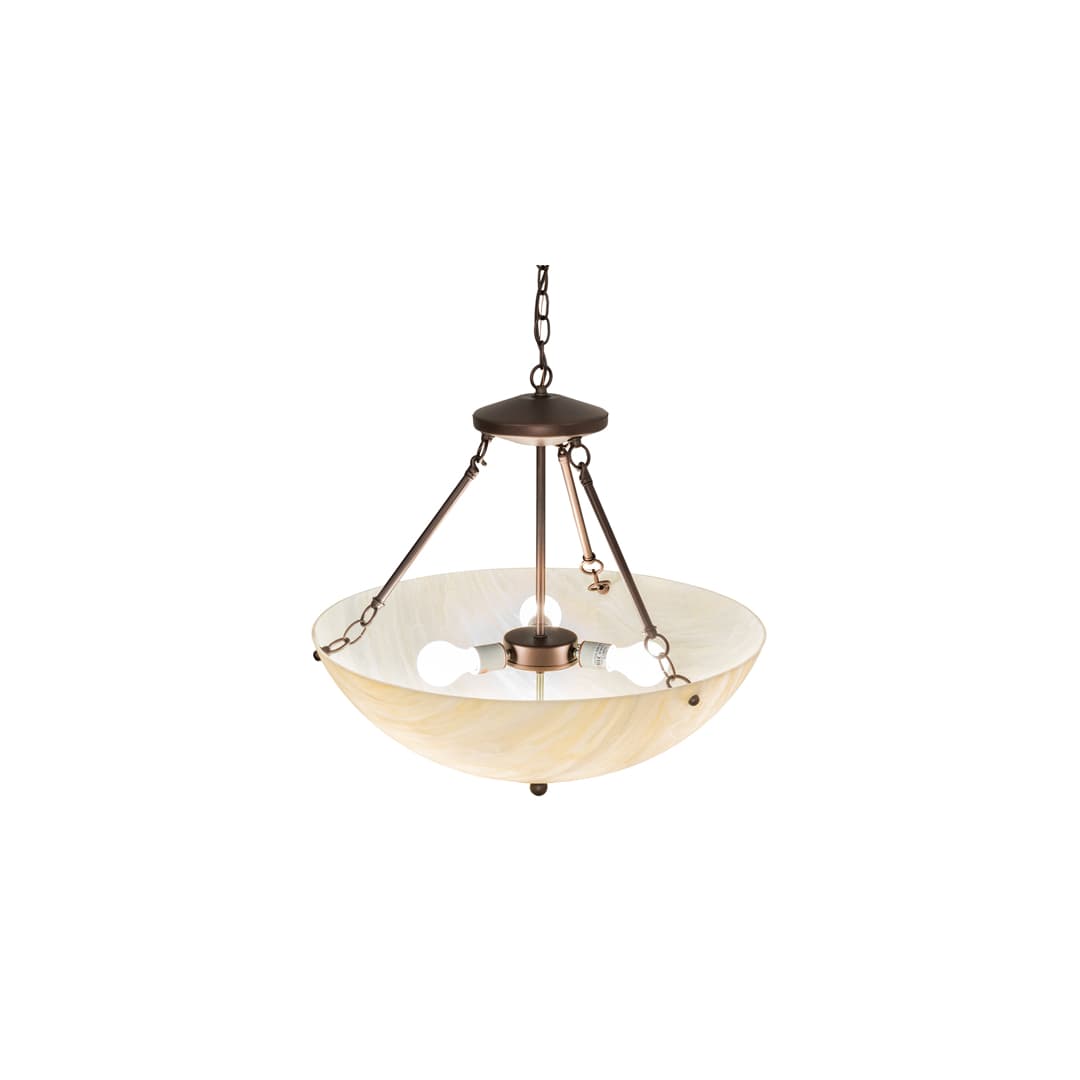 3 Light 24" Wide Pendant