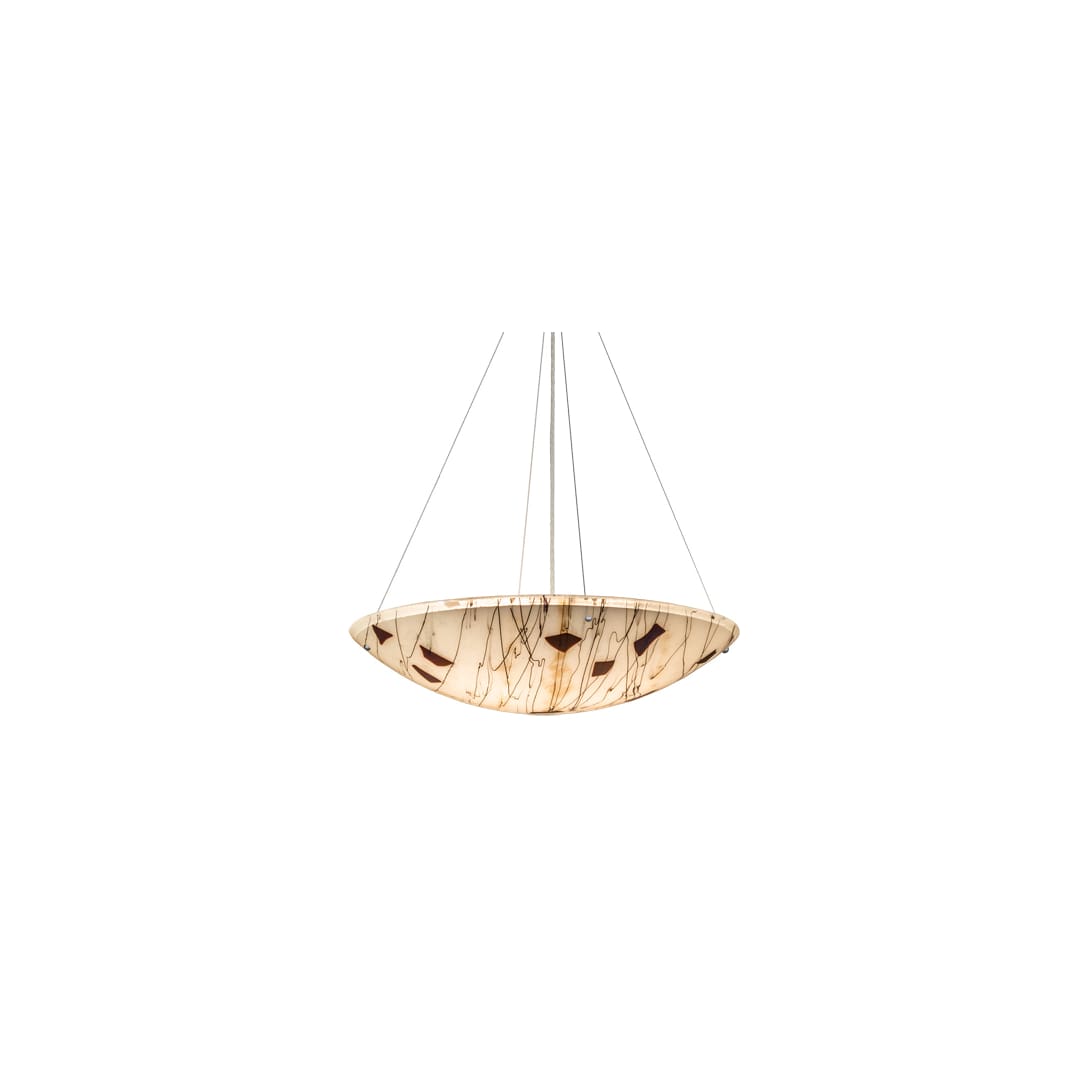 4 Light 30" Wide Suspension Pendant