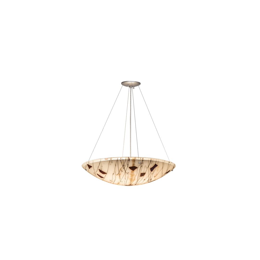 4 Light 30" Wide Suspension Pendant