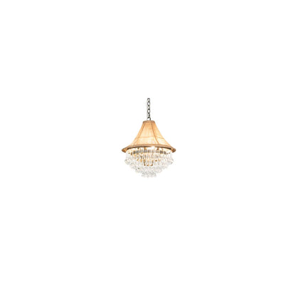 3 Light 18" Wide Crystal Pendant