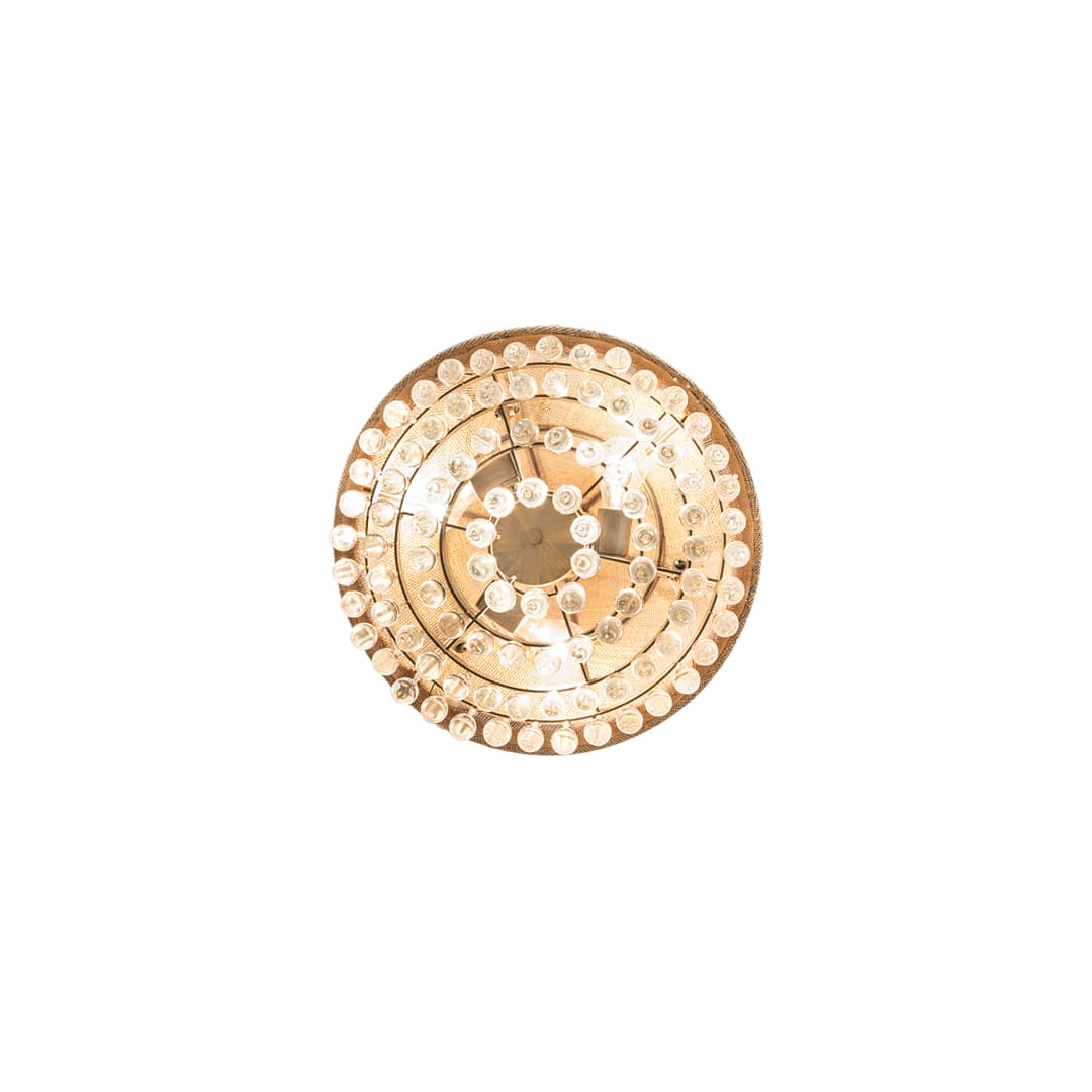 3 Light 18" Wide Crystal Pendant