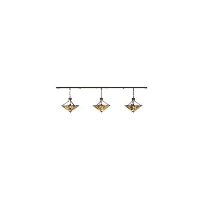 3 Light 84" Wide Linear Pendant