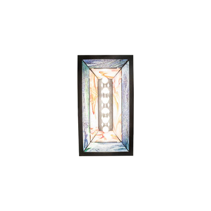 6 Light 36" Wide Abstract Linear Pendant