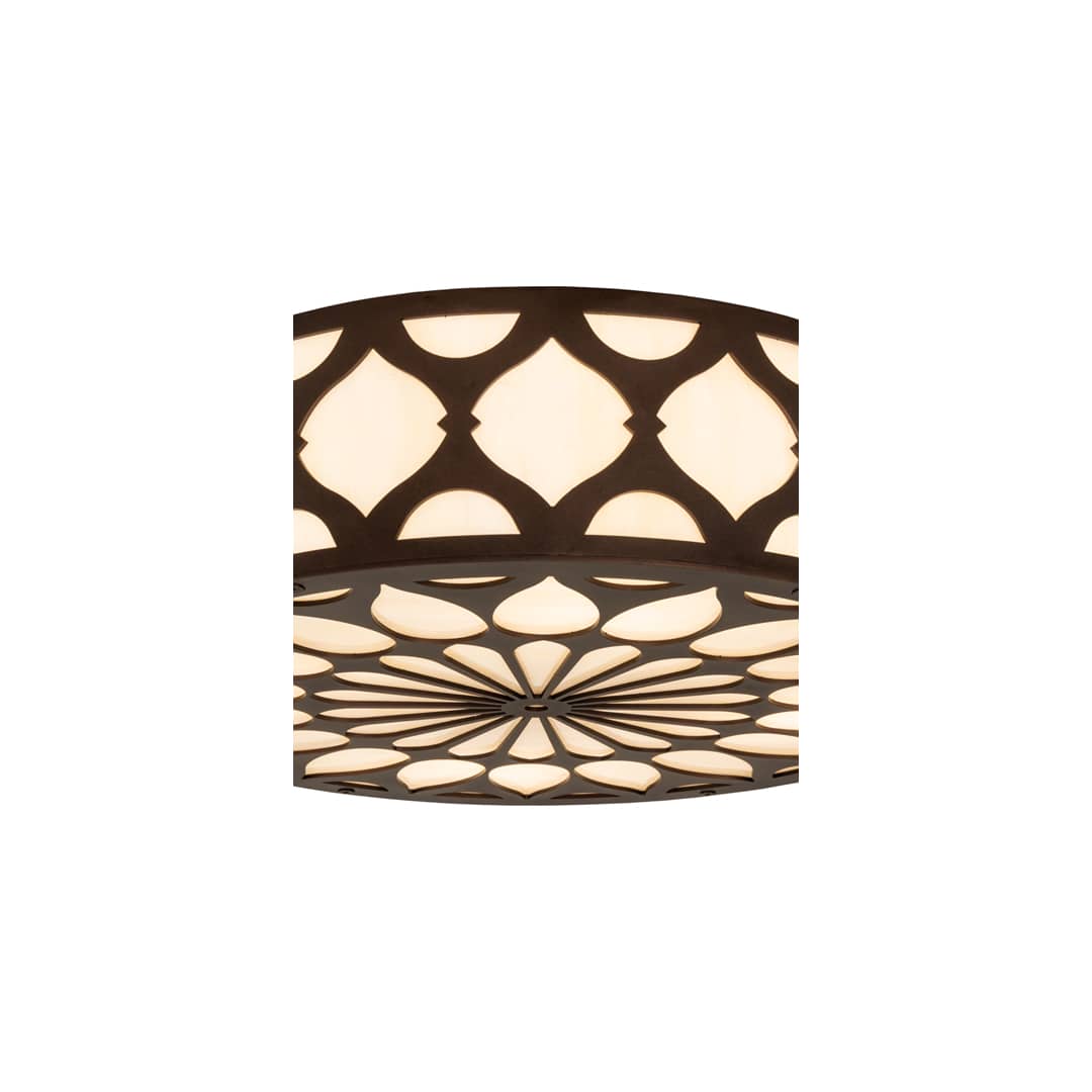 Lorea 4 Light 22" Wide Semi-Flush Drum Ceiling Fixture