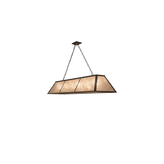 6 Light 70" Wide Linear Pendant