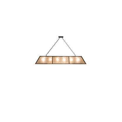 6 Light 70" Wide Linear Pendant
