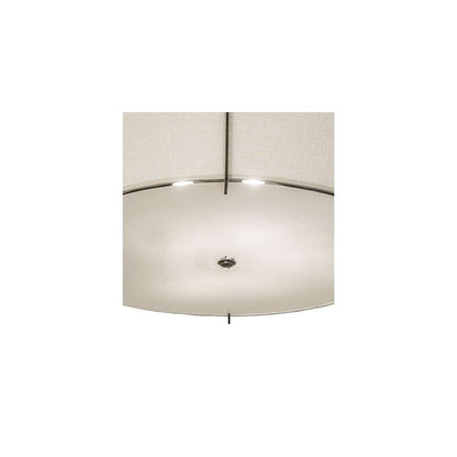 Cilindro Structure 6 Light 42" Wide Semi-Flush Drum Ceiling Fixture