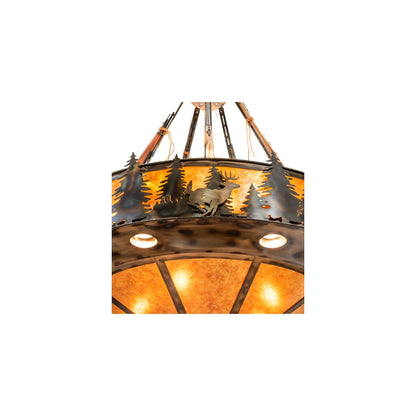17 Light 77" Wide Pendant
