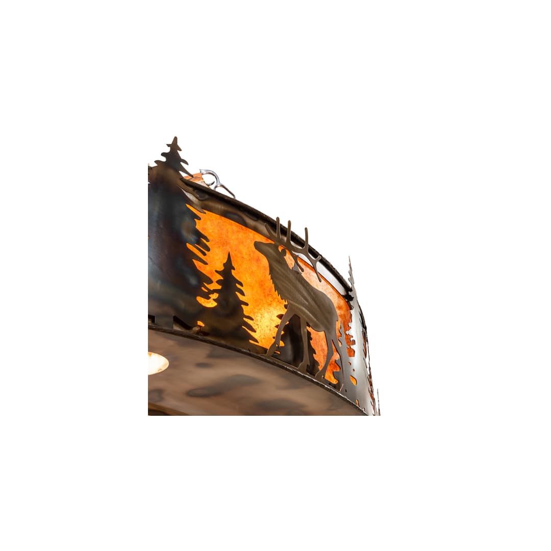 17 Light 77" Wide Pendant