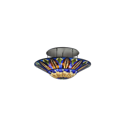 Tampa Bay 12 Light 60" Wide Semi-Flush Bowl Ceiling Fixture