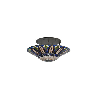 Tampa Bay 12 Light 60" Wide Semi-Flush Bowl Ceiling Fixture