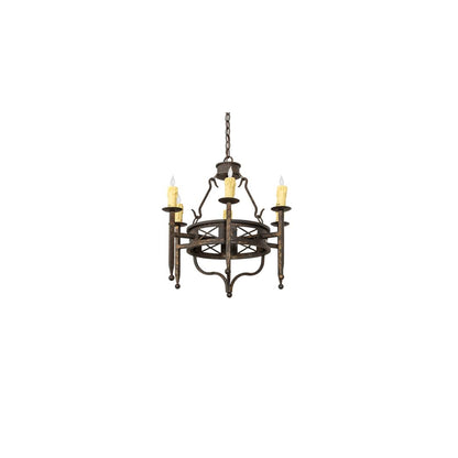 Jasmine 40 Light 24" Wide Taper Candle Style Chandelier