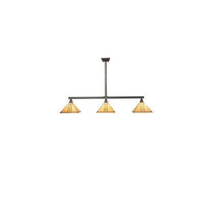 3 Light 62" Wide Linear Pendant