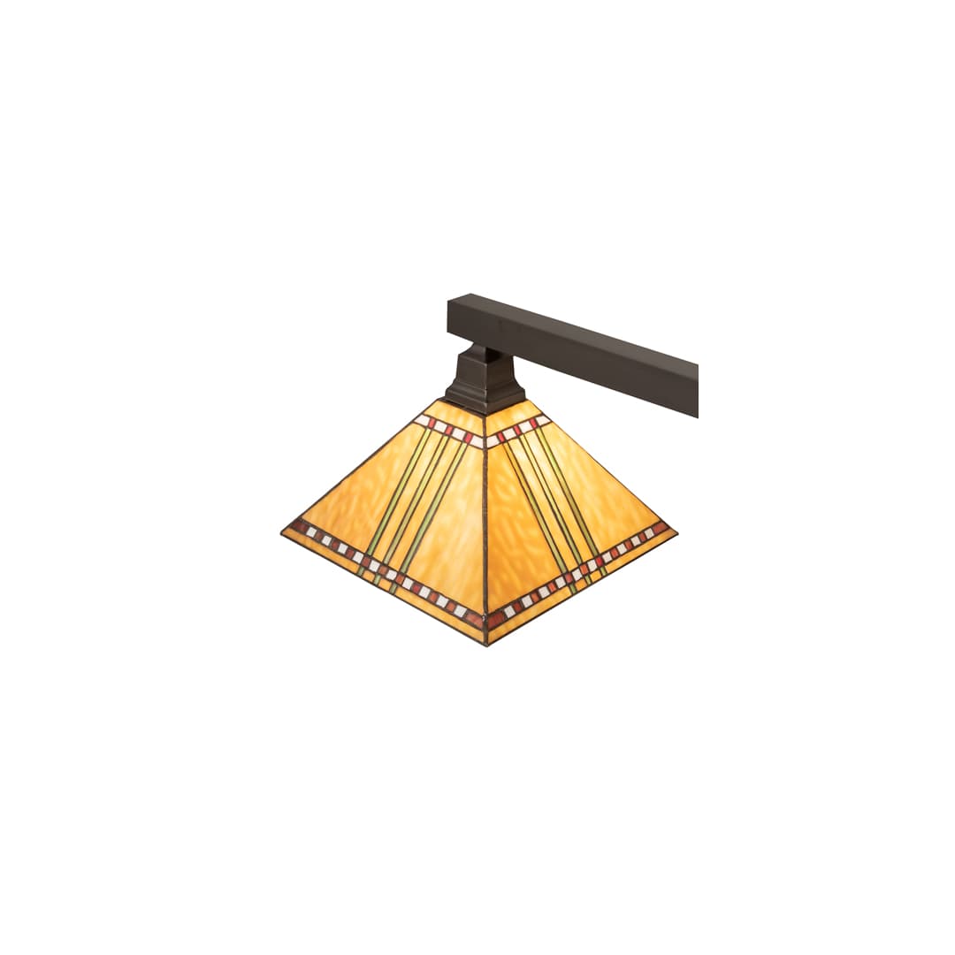 3 Light 62" Wide Linear Pendant