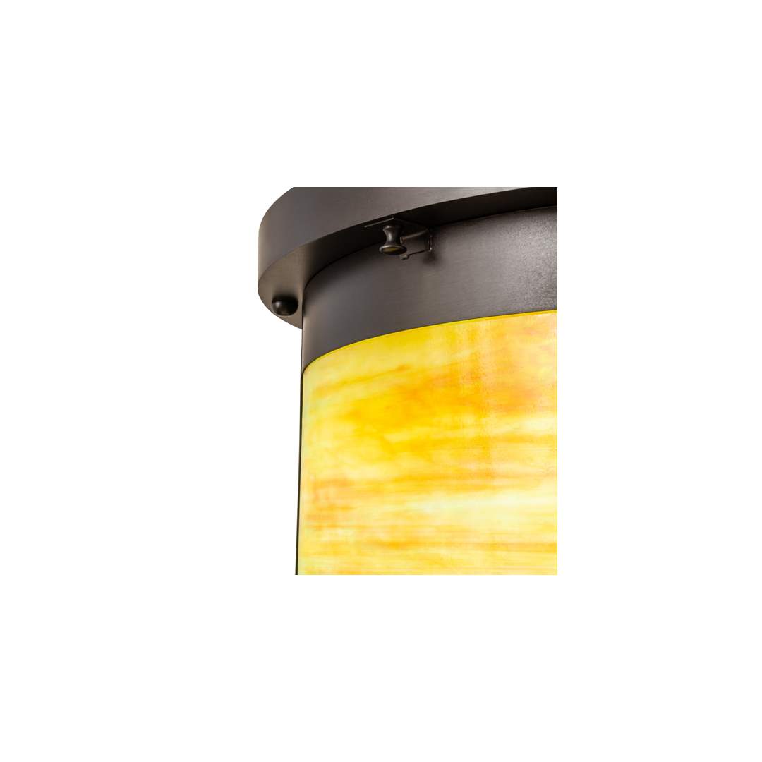 Arts and Crafts 4 Light 20" Wide Semi-Flush Ceiling Fixture