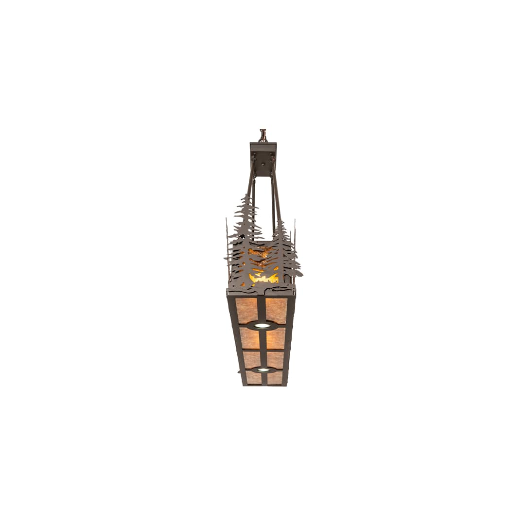 4 Light 9" Wide Billiard Mini Pendant
