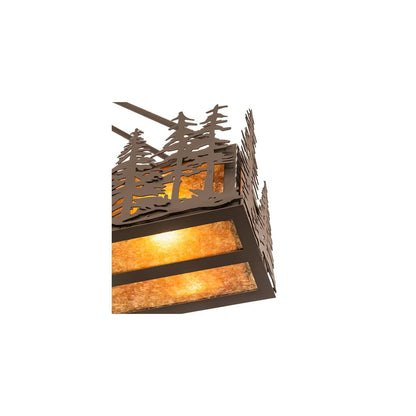 4 Light 9" Wide Billiard Mini Pendant