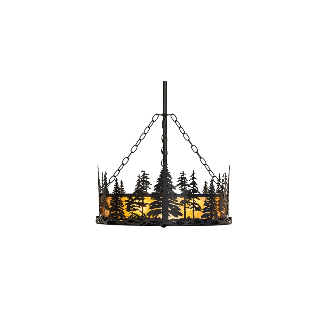 4 Light 23" Wide Pendant