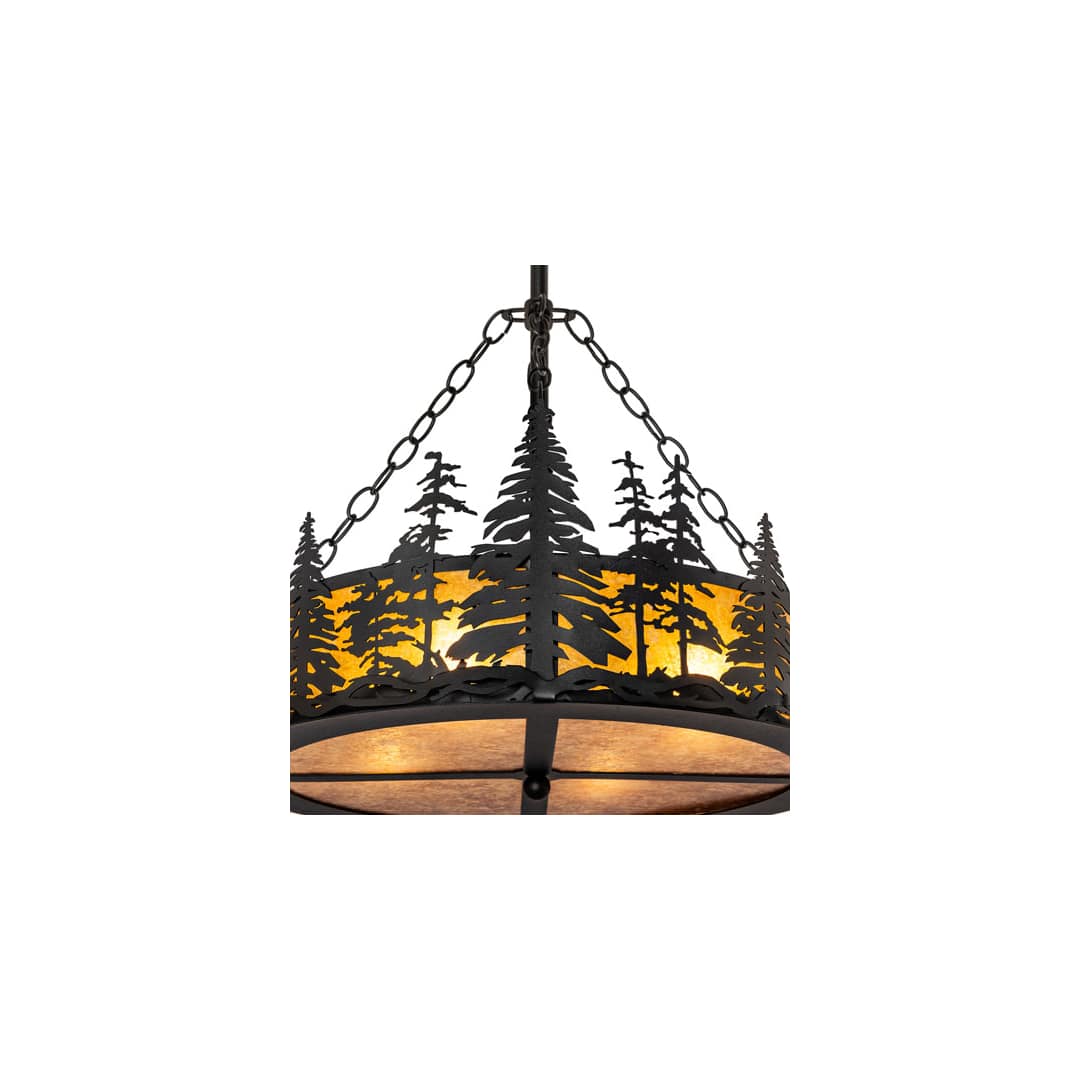 4 Light 23" Wide Pendant