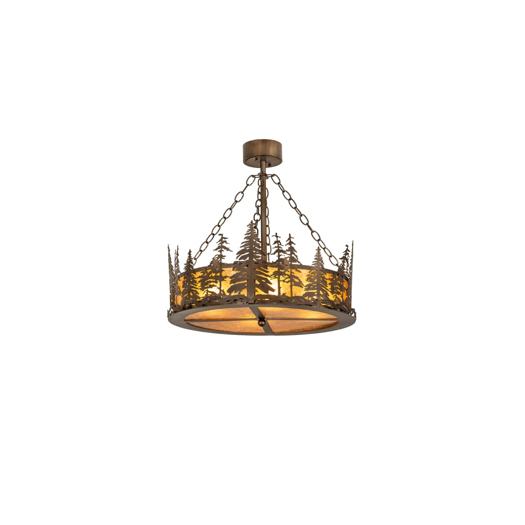 4 Light 23" Wide Pendant