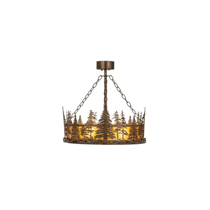 4 Light 23" Wide Pendant