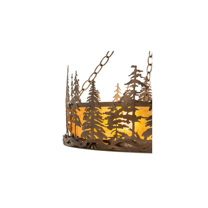 4 Light 23" Wide Pendant