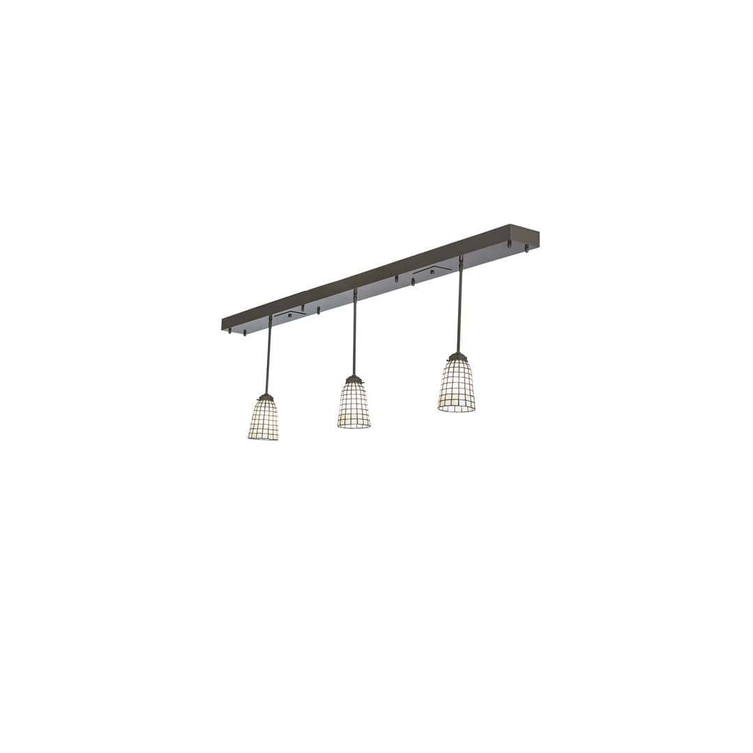 3 Light 72" Wide Linear Pendant
