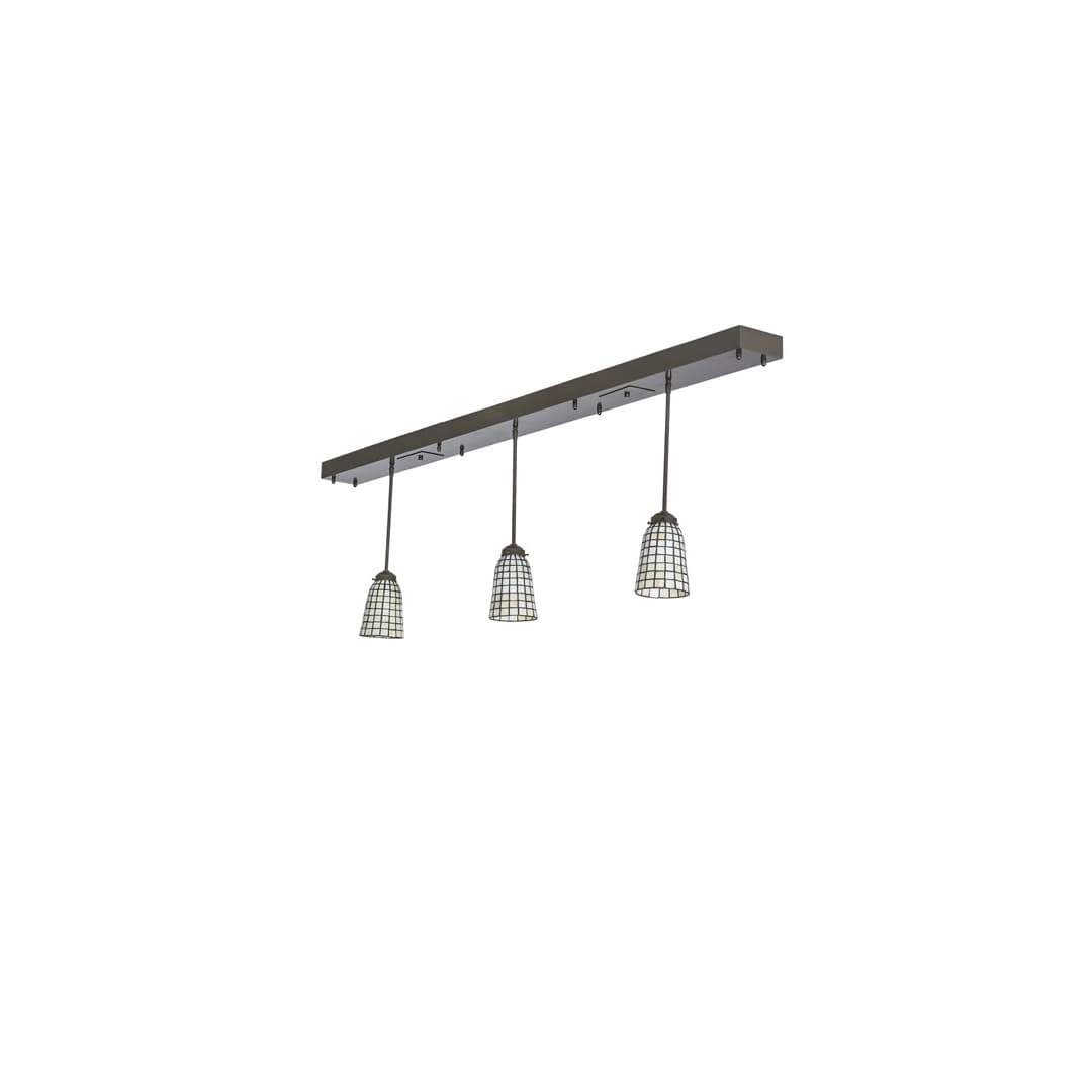 3 Light 72" Wide Linear Pendant