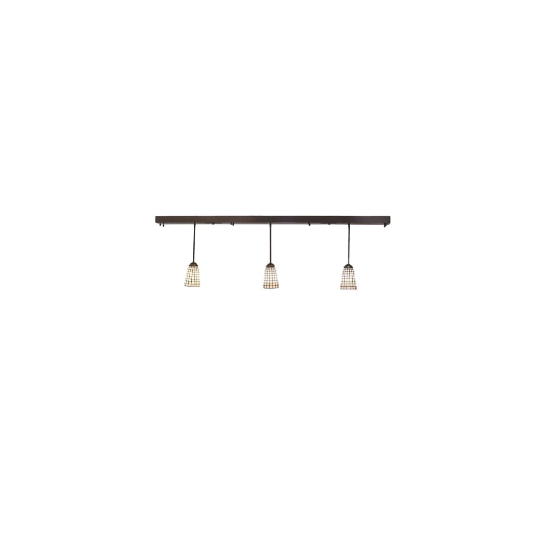 3 Light 72" Wide Linear Pendant