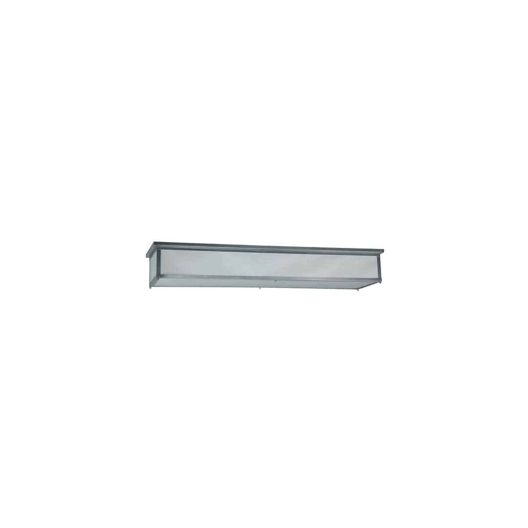 Lumina 8 Light 72" Wide Flush Mount Ceiling Fixture - Sparkle Silver Finish - Medium Bulb Base
