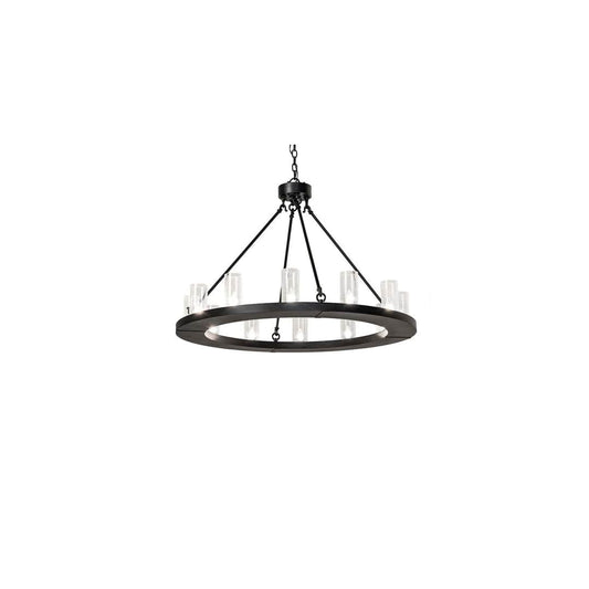 Loxley 12 Light 42" Wide Ring Chandelier