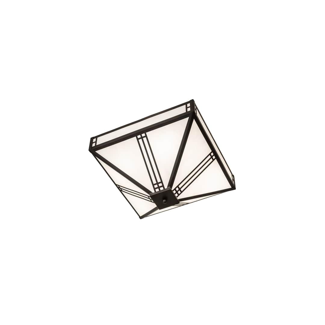 Prairie Loft 4 Light 9" Wide Semi-Flush Ceiling Fixture