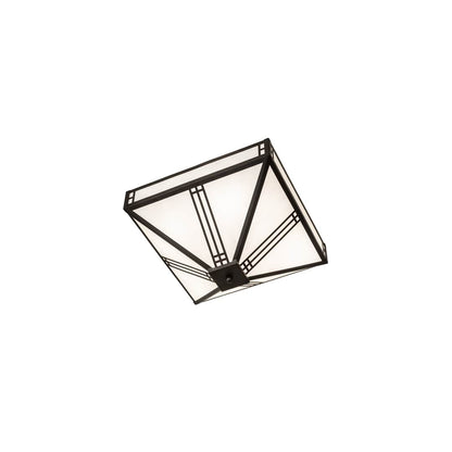 Prairie Loft 4 Light 9" Wide Semi-Flush Ceiling Fixture