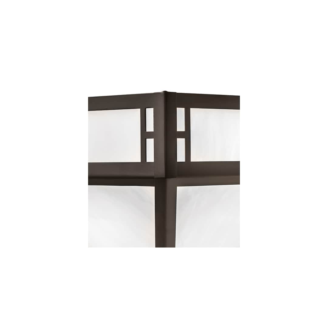 Prairie Loft 4 Light 9" Wide Semi-Flush Ceiling Fixture