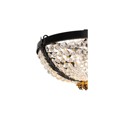 Chrisanne 3 Light 24" Wide Semi-Flush Bowl Ceiling Fixture