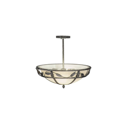 Estelle 2 Light 20" Wide Semi-Flush Bowl Ceiling Fixture