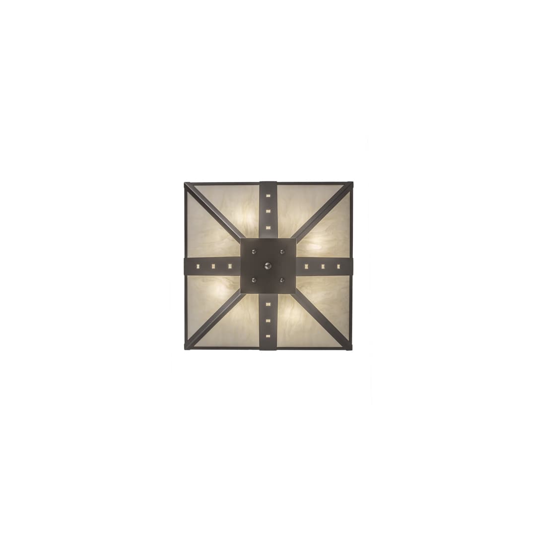 Zandra 4 Light 34" Wide Semi-Flush Ceiling Fixture