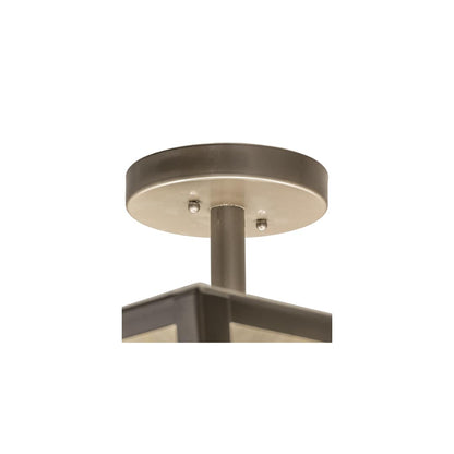 Zandra 4 Light 34" Wide Semi-Flush Ceiling Fixture