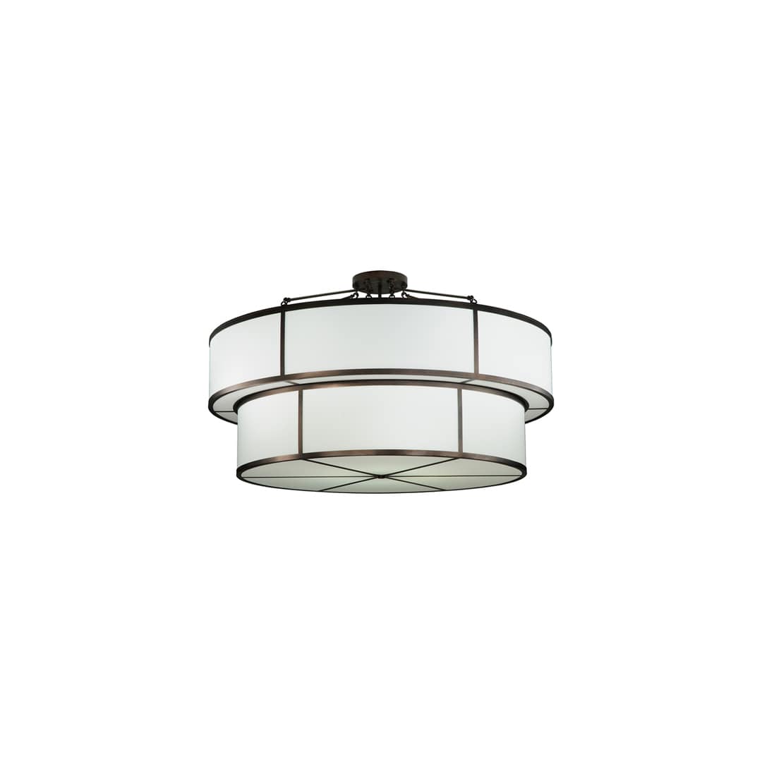 Jayne 12 Light 72" Wide Semi-Flush Ceiling Fixture