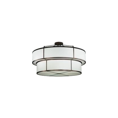Jayne 12 Light 72" Wide Semi-Flush Ceiling Fixture
