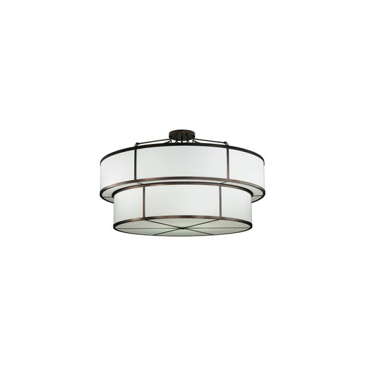 Jayne 12 Light 72" Wide Semi-Flush Ceiling Fixture