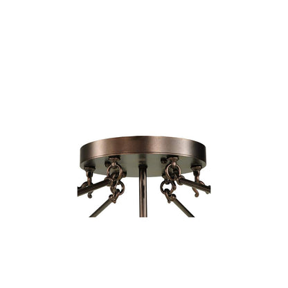 Jayne 12 Light 72" Wide Semi-Flush Ceiling Fixture