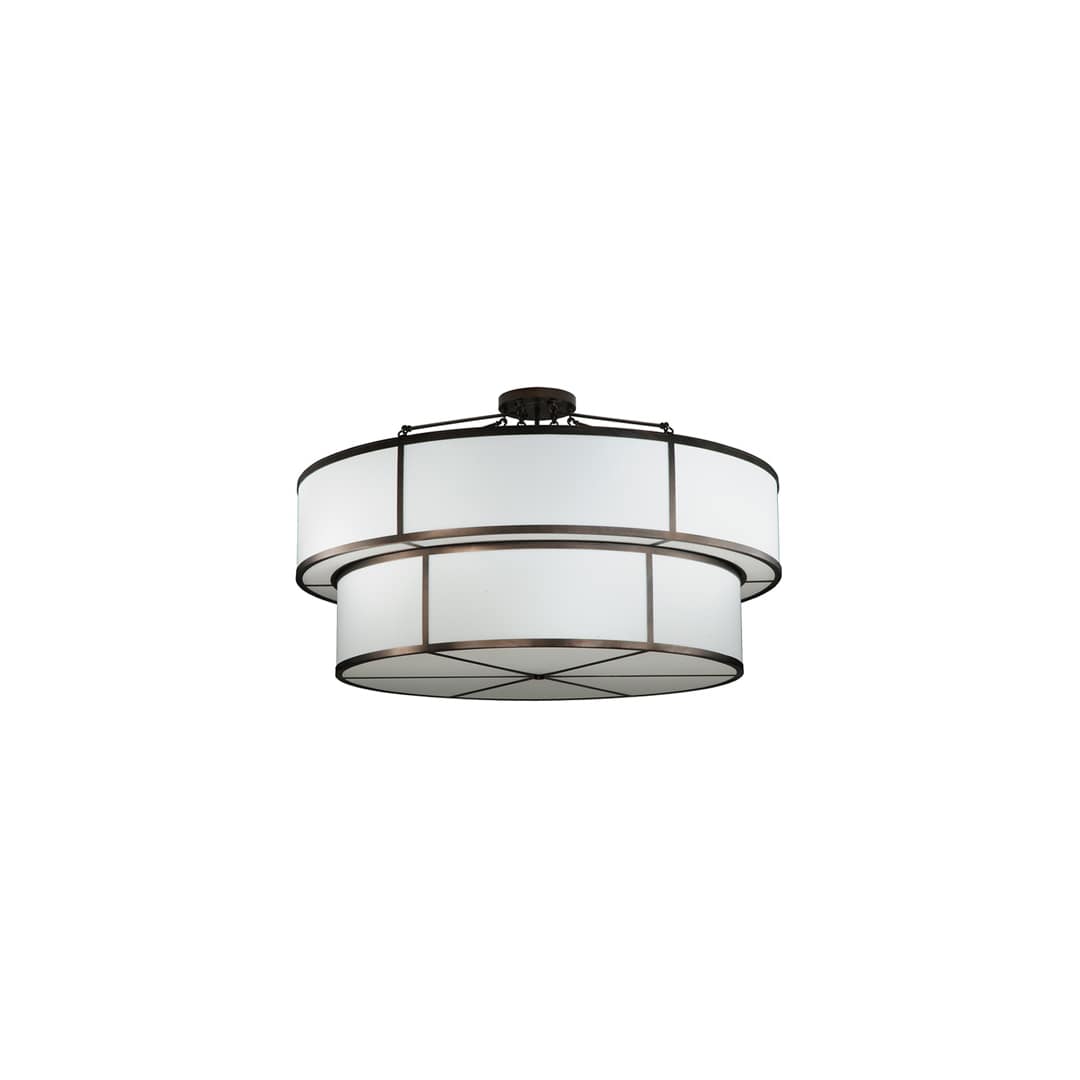 Jayne 12 Light 72" Wide Semi-Flush Ceiling Fixture