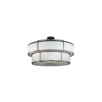 Jayne 12 Light 72" Wide Semi-Flush Ceiling Fixture