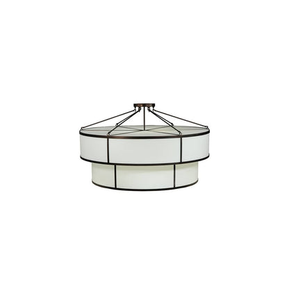 Jayne 12 Light 72" Wide Semi-Flush Ceiling Fixture