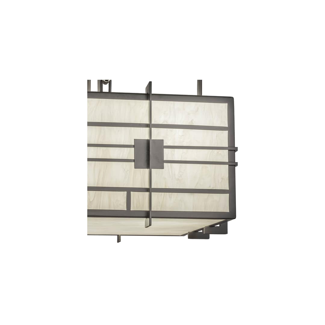 4 Light 34" Wide Pendant