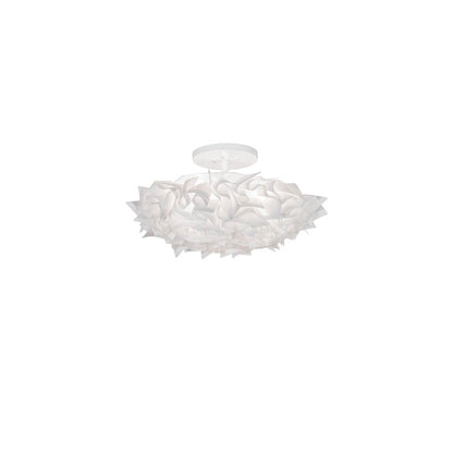 Paper Meringue 3 Light 31" Wide Semi-Flush Ceiling Fixture