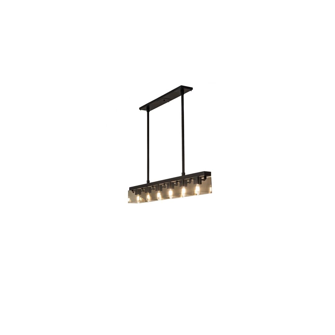 6 Light 59" Wide Linear Pendant