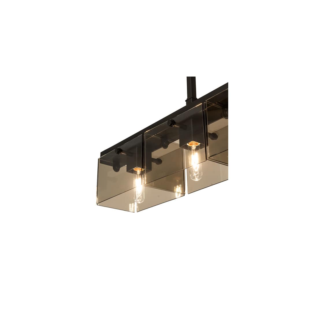 6 Light 59" Wide Linear Pendant