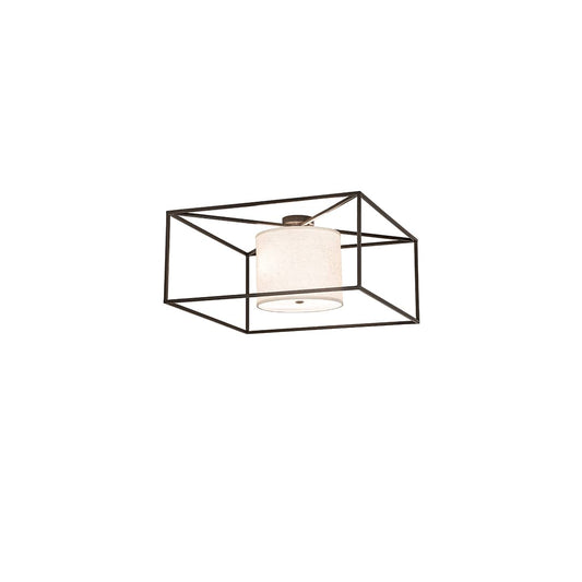 Kitzi 2 Light 43" Wide Semi-Flush Square Ceiling Fixture